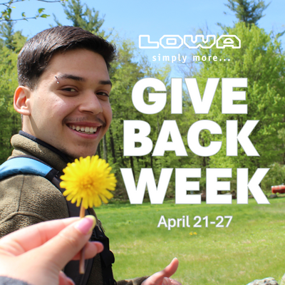 LOWA partners with Big City Mountaineers for Give Back Week