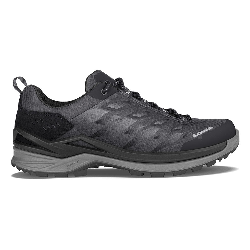 Ferrox GTX LO Black Anthracite - Outside Side View - Right Shoe