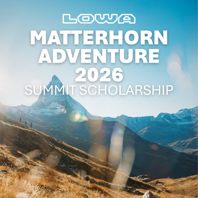 LOWA and Summit Scholarship Foundation Partner for Matterhorn Adventure 2026