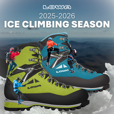 LOWA's 2025-2026 Ice Climbing Season