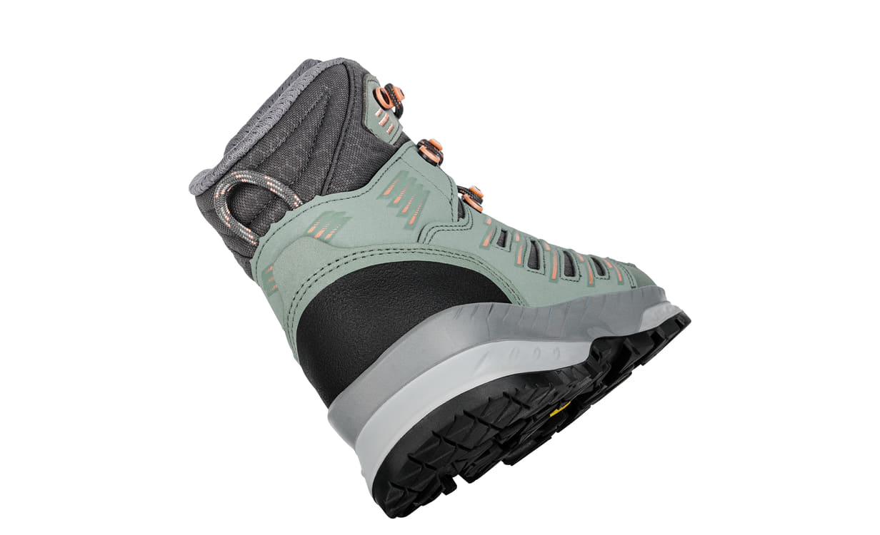TREK EVO GTX MID WS - SMOKE GREEN/MELON – LOWA Boots