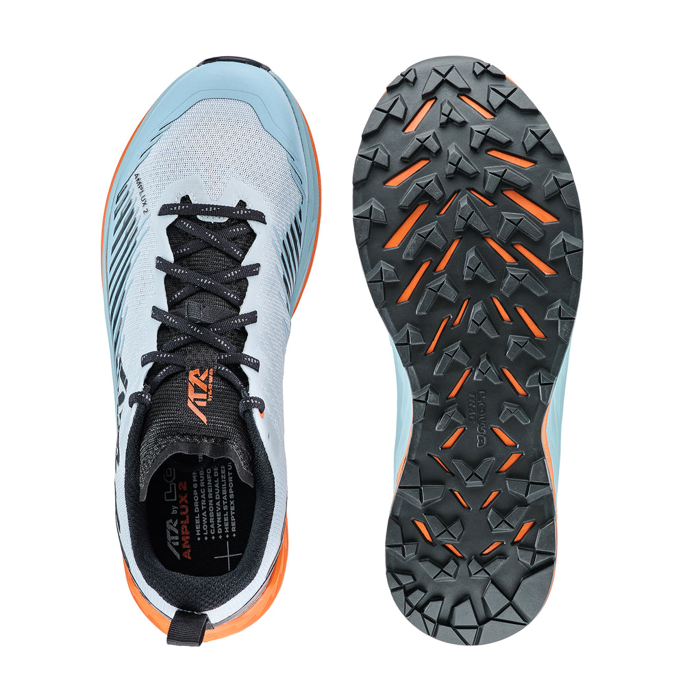 AMPLUX 2 - MISTY BLUE/ORANGE