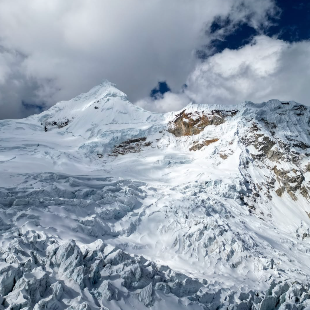 Cordillera Blanca Peak in Peru, 2025. Posted by Instagram user @britttnoel.