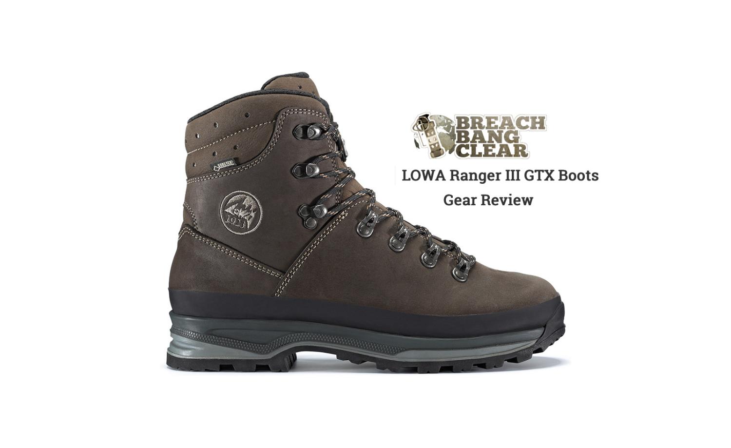 repertoire Communicatie netwerk Previs site LOWA Ranger III GTX Boots | Gear Review | LOWA Boots USA